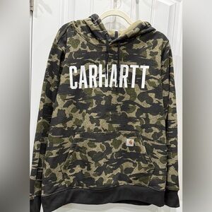 Carhartt Camo Hoodie NWOT